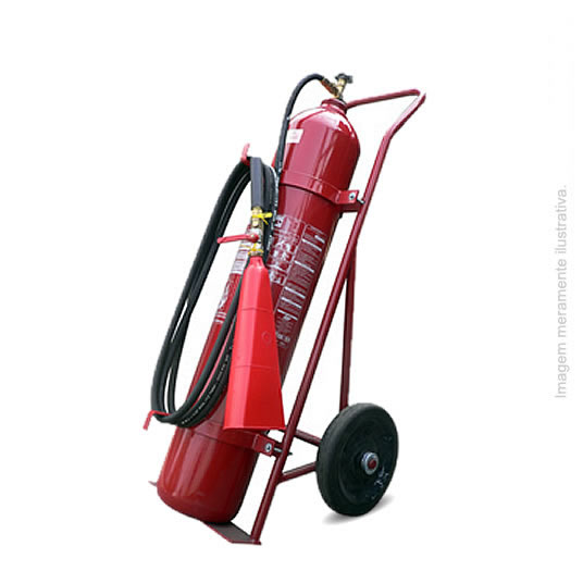 Extintor Carreta R965 25Kg - CO2